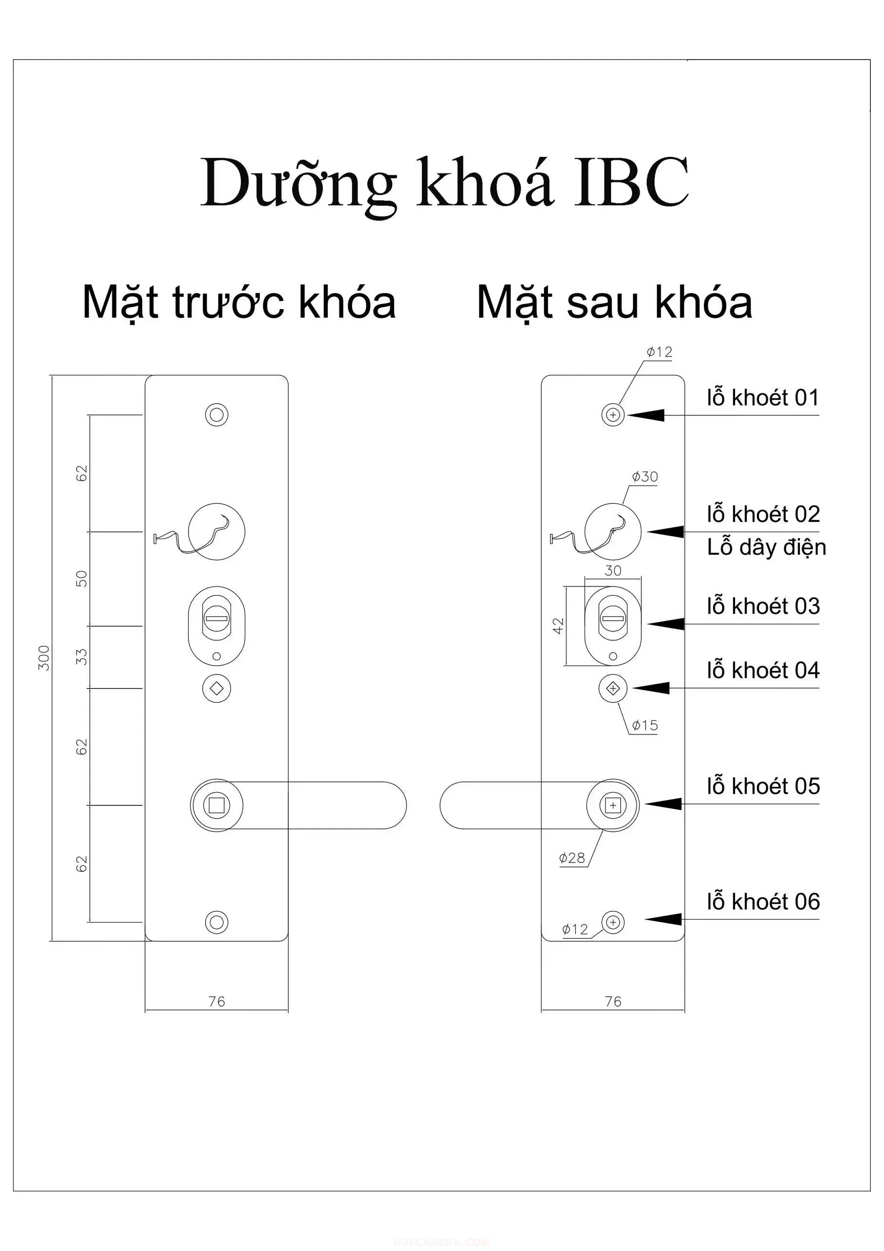 Khóa thẻ từ Khách Sạn IBC K8