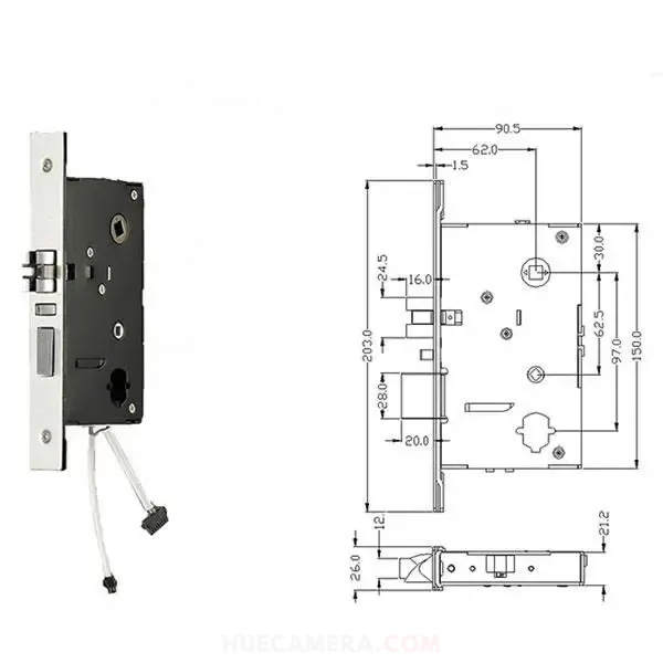 Khóa thẻ từ Khách Sạn IBC K8